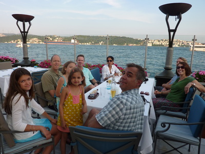 Jeff, Jenny, Axel and lily visit us in Istanbul - Life in Istanbul